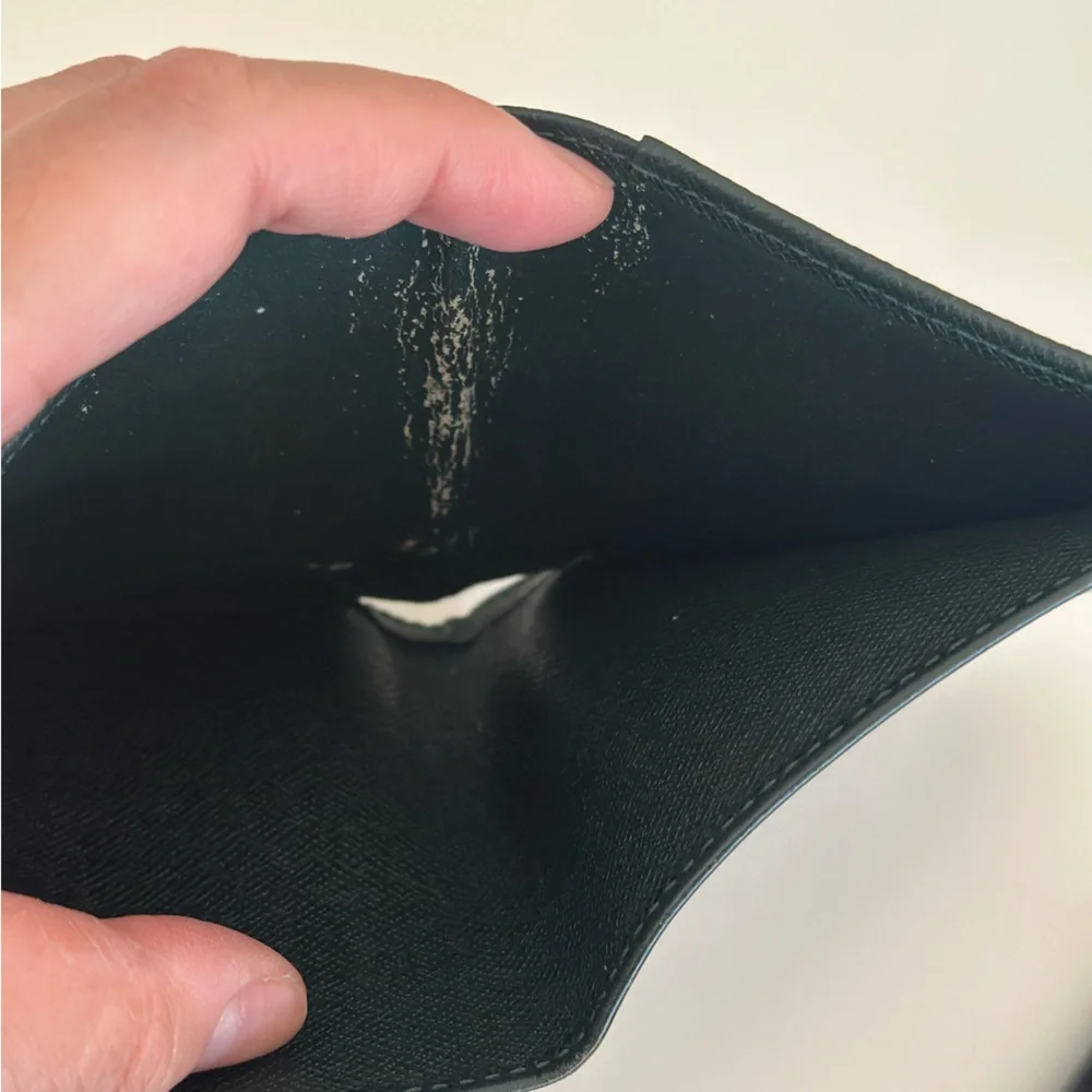 Louis Vuitton Dark green Leather Wallet - Picture 9 of 11